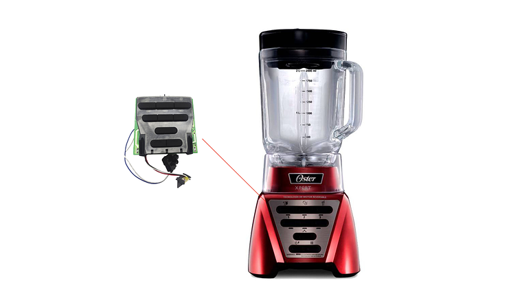 Repuesto Licuadora Oster Blst3acp Tarjeta Electronica 4