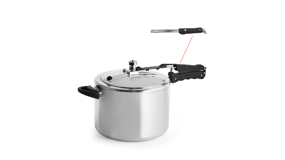 Repuesto Olla A Presion Universal V2 Platina 4 -7 L 4