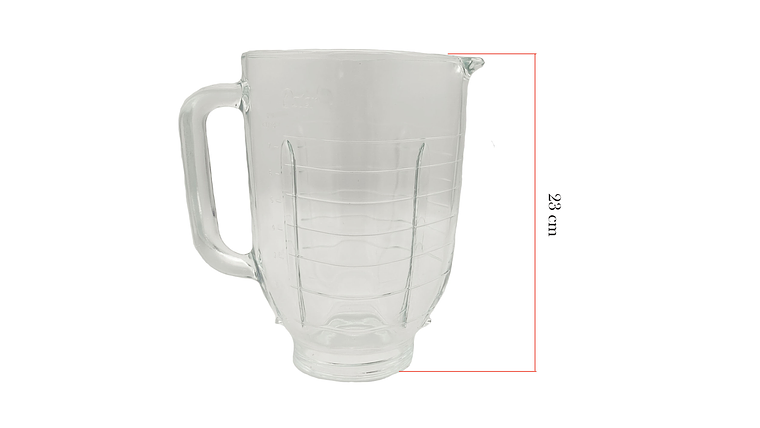 Repuesto Vaso Vidrio Licuadora Osterizer Max 6