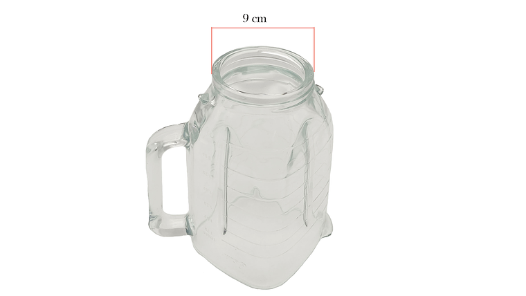 Repuesto Vaso Vidrio Licuadora Osterizer Max 7