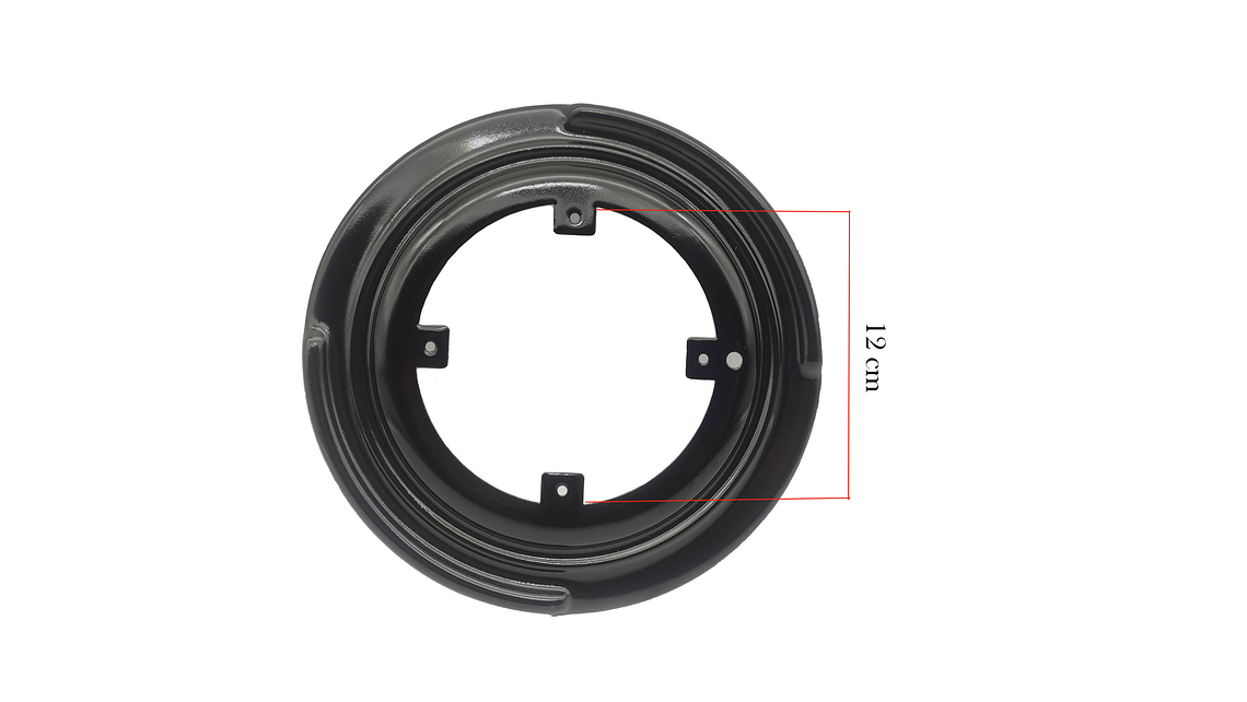 Repuesto Plato 3 Coronas Redondo Estufa Challenger 6