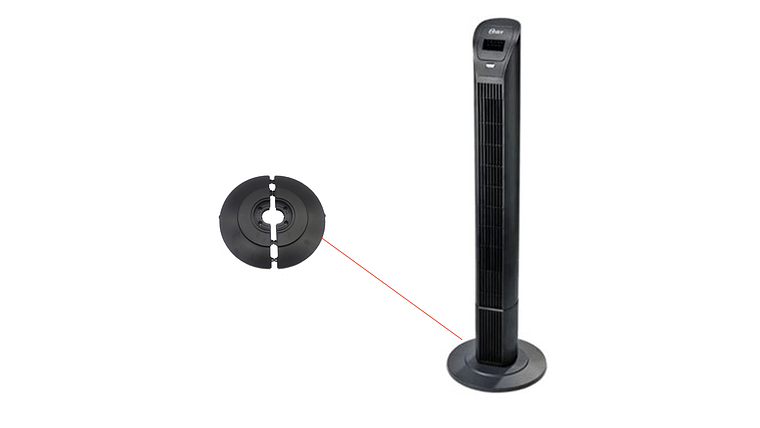 Respuesto Base Ventilador Oster Torre BT9115 4