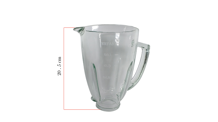 Repuesto Licuadora Oster Profesional Vaso Vidrio Eco 2