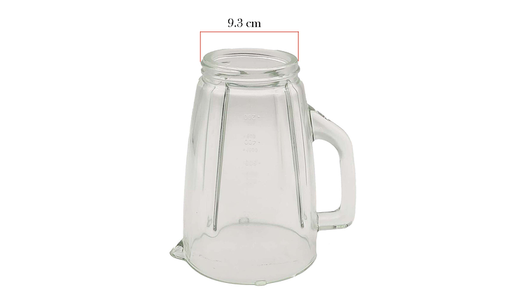 Repuesto Vaso Vidrio Licuadora Imusa Infiny Force XL 5