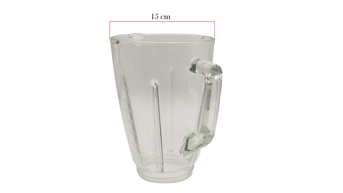 Repuesto Vaso Vidrio Licuadora Imusa Infiny Force XL 6