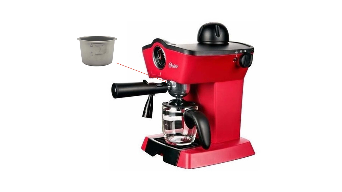 Filtro 4 tazas para cafetera Capuchinera Oster 4188 5