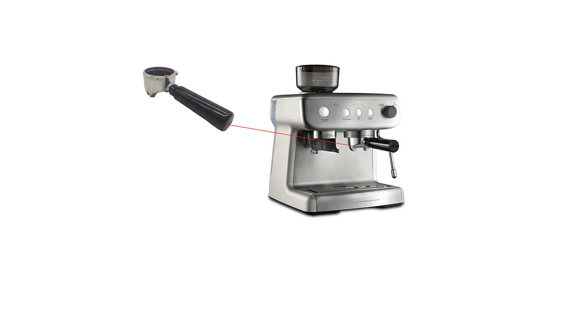 Portafiltro Cafetera Capuchinera Oster 7300 4