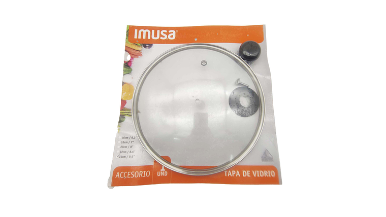 Tapa De Vidrio 24 cm Imusa 1