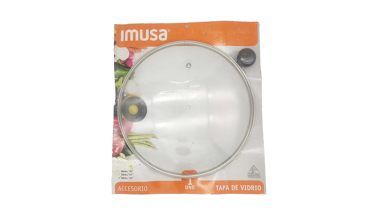 Tapa de Vidrio 30 cm Imusa 1