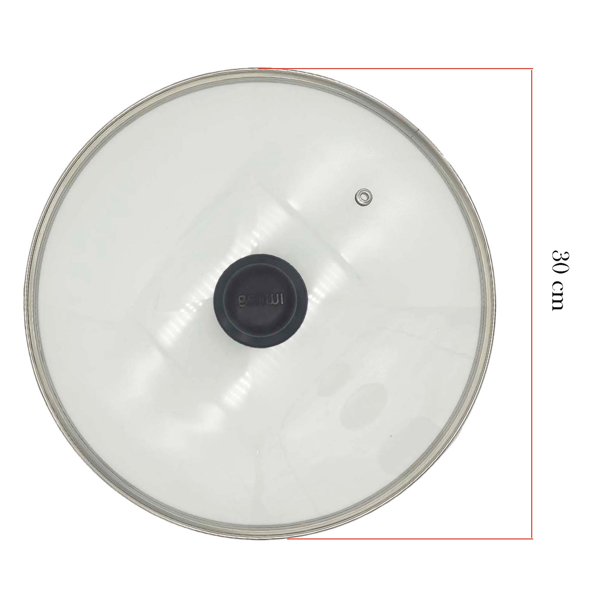 Mockup Realista De Un Frasco De Vidrio Redondo Con Tapa De Tornillo