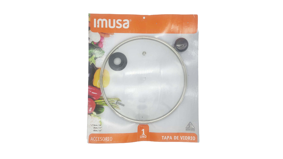 Tapa de Vidrio 26 cm Imusa 1