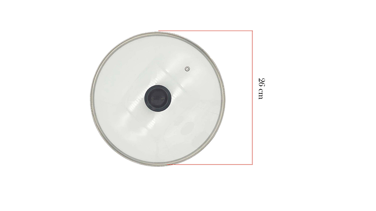 Tapa de Vidrio 26 cm Imusa 7