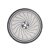 Juego Malla o Parrilla Plastica Ventilador Altezza 18