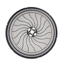 Juego Malla o Parrilla Plastica Ventilador Altezza 18