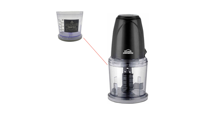 Repuesto Picatodo Home Elements Vaso Plastico 5