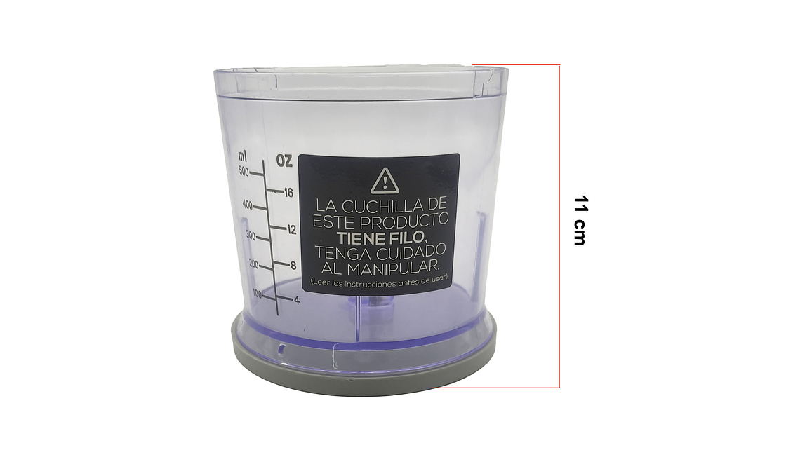 Repuesto Picatodo Home Elements Vaso Plastico 6