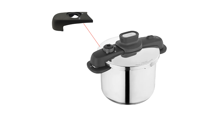 Repuesto Asa Tapa Valvula de escape Olla Talent Master 4 y 7 litros 5