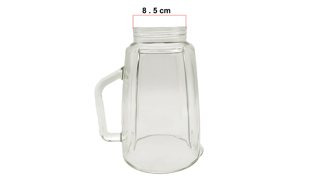 Repuesto Licuadora Universal Élite Inox Pro Vaso Vidrio 5
