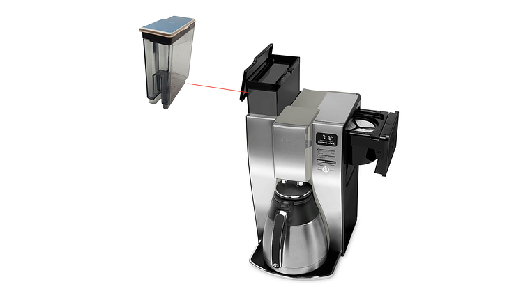 Tanque de Agua Para Cafetera Oster Gourmet Collection  4