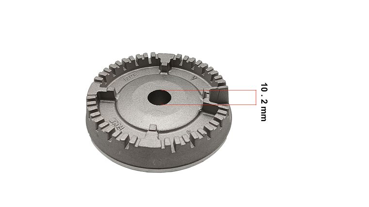 Repuesto Estufa Haceb Romero Difusor Semirapido 6