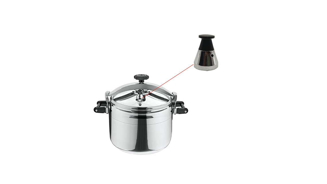 Repuesto Pito Olla A Presión Universal Magna 50 Litros 4