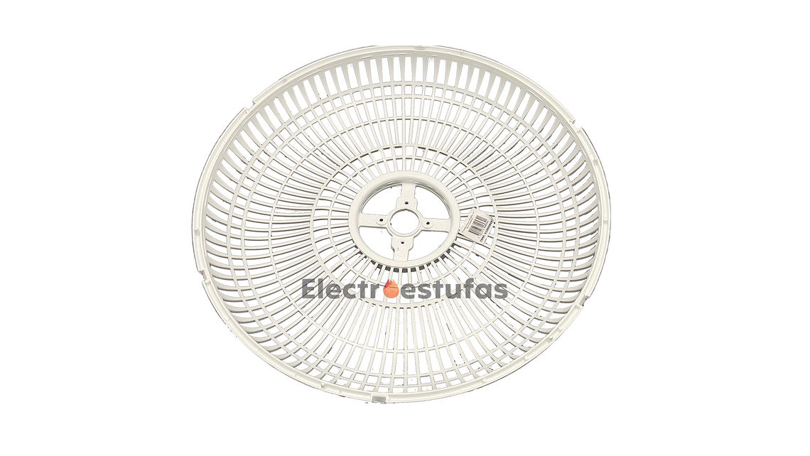 Malla o Parrilla Trasera Ventilador Samurái Air Protec Blanca 1