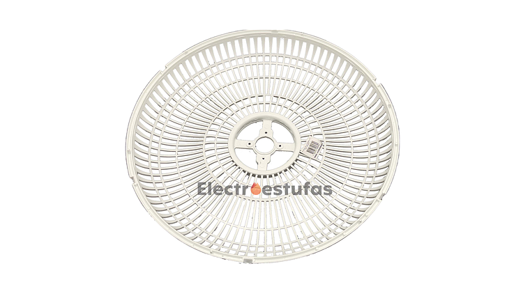 Malla o Parrilla Trasera Ventilador Samurái Air Protec Blanca 1