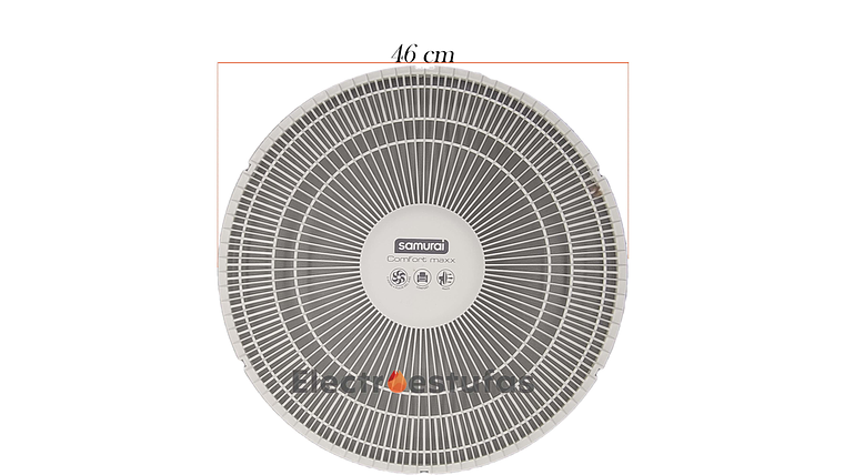 Malla o Parrilla Delantera Ventilador Samurai  Blanco 5