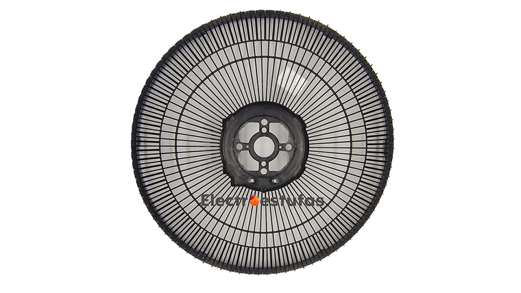 Malla o Parrilla Trasera Ventilador Samurai Comfort  Negra 1