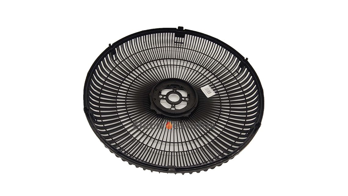 Malla o Parrilla Trasera Ventilador Samurai Comfort  Negra 3