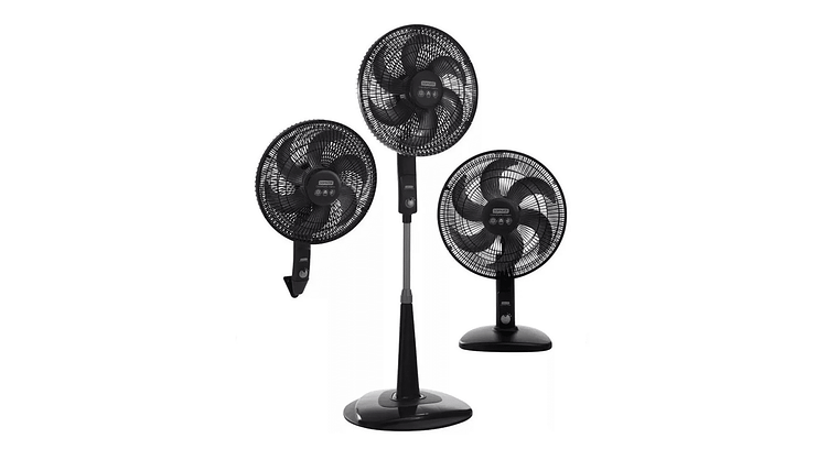 Malla o Parrilla Trasera Ventilador Samurai Comfort  Negra 4