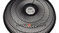 Malla o Parrilla Delantera Ventilador Samurái Turbo Silence Negro - Miniatura 1