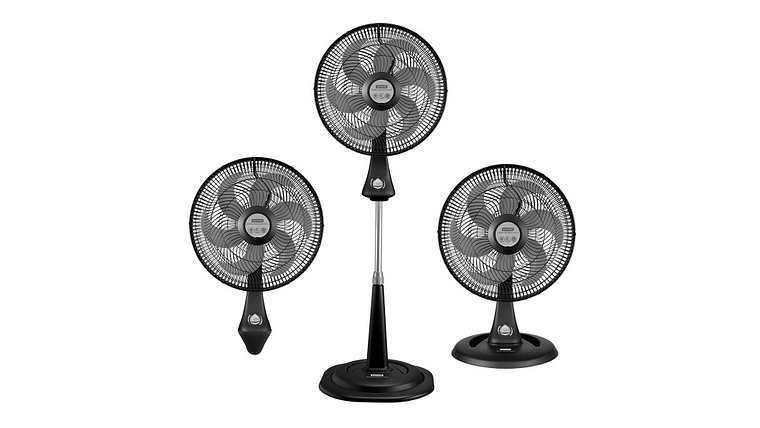 Malla o Parrilla Delantera Ventilador Samurái Turbo Silence Negro 4