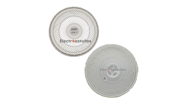 Juego Malla o Parrilla Ventilador Samurái Extreme Blanco 1