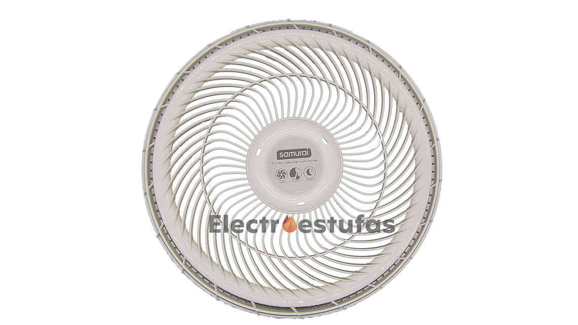 Juego Malla o Parrilla Ventilador Samurái Extreme Blanco 2