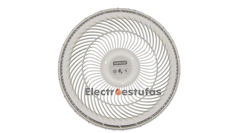 Juego Malla o Parrilla Ventilador Samurái Extreme Blanco 2