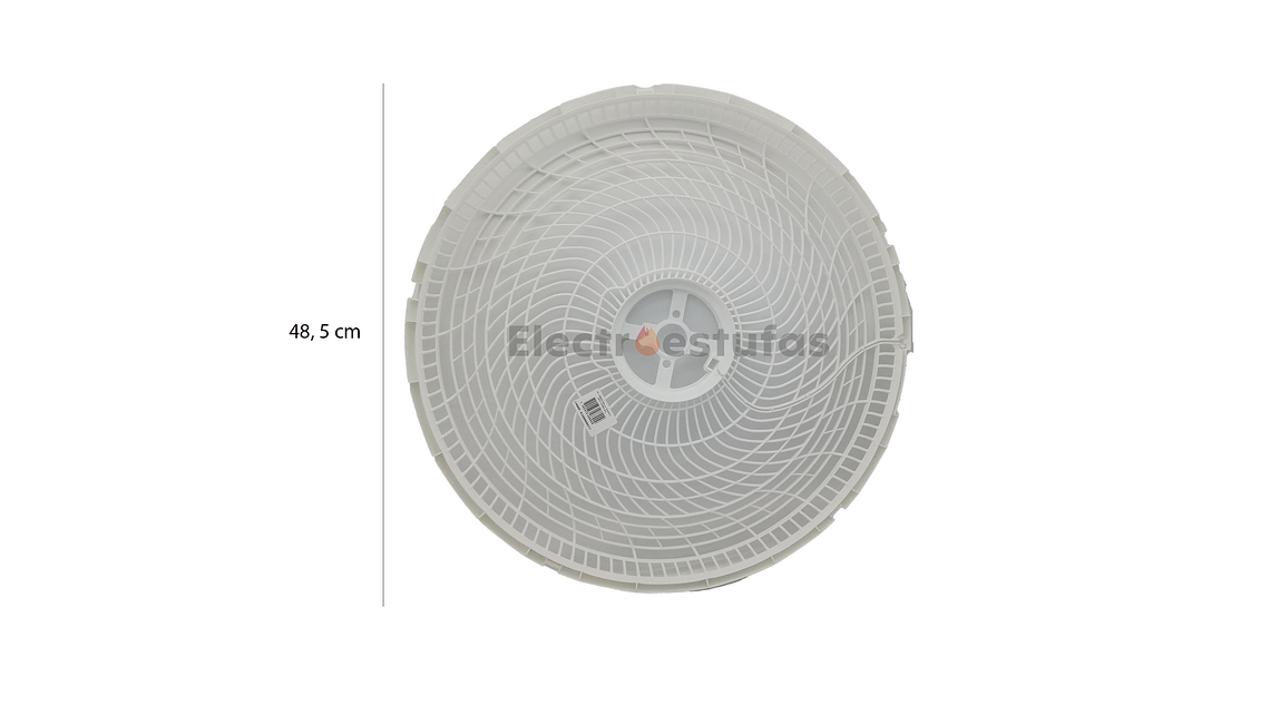 Juego Malla o Parrilla Ventilador Samurái Extreme Blanco 4