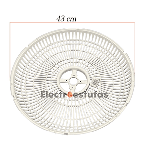 Juego Malla o Parrilla Ventilador Samurái Air Protec Blanco 