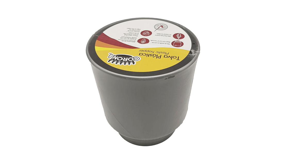 Tolva Alta Plastica Para Molino Corona  2