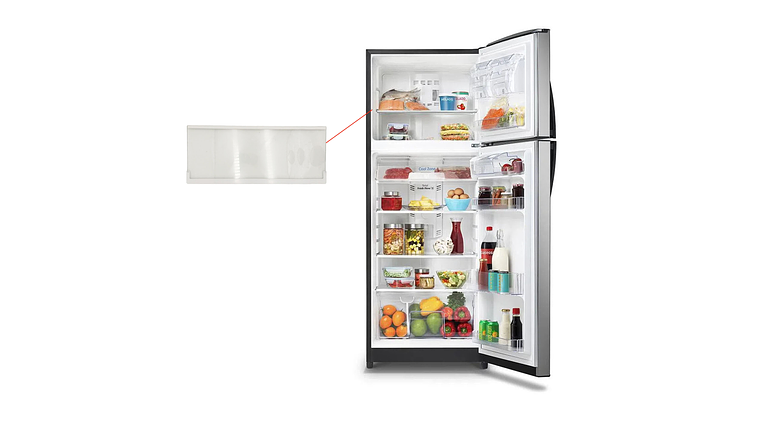 Repuesto Nevera Mabe Entrepaño / Bandeja Congelador en Vidrio 4