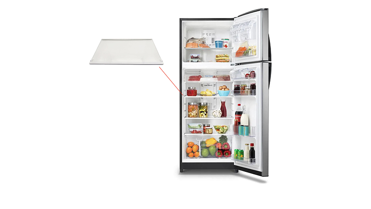 Repuesto Nevera Mabe Bandeja Refrigerador En Vidrio 4