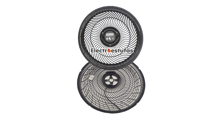 Juego Malla o Parrilla Ventilador Samurái Turbo Extreme Negro 1