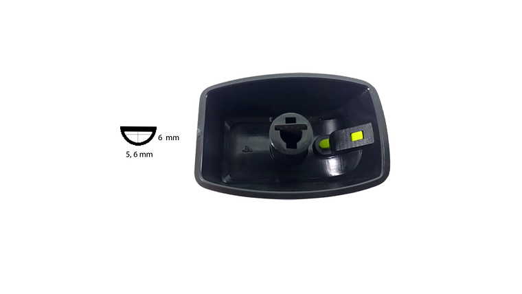 Perilla X4 Duna Lateral Negro-verde Para Estufa Haceb  3