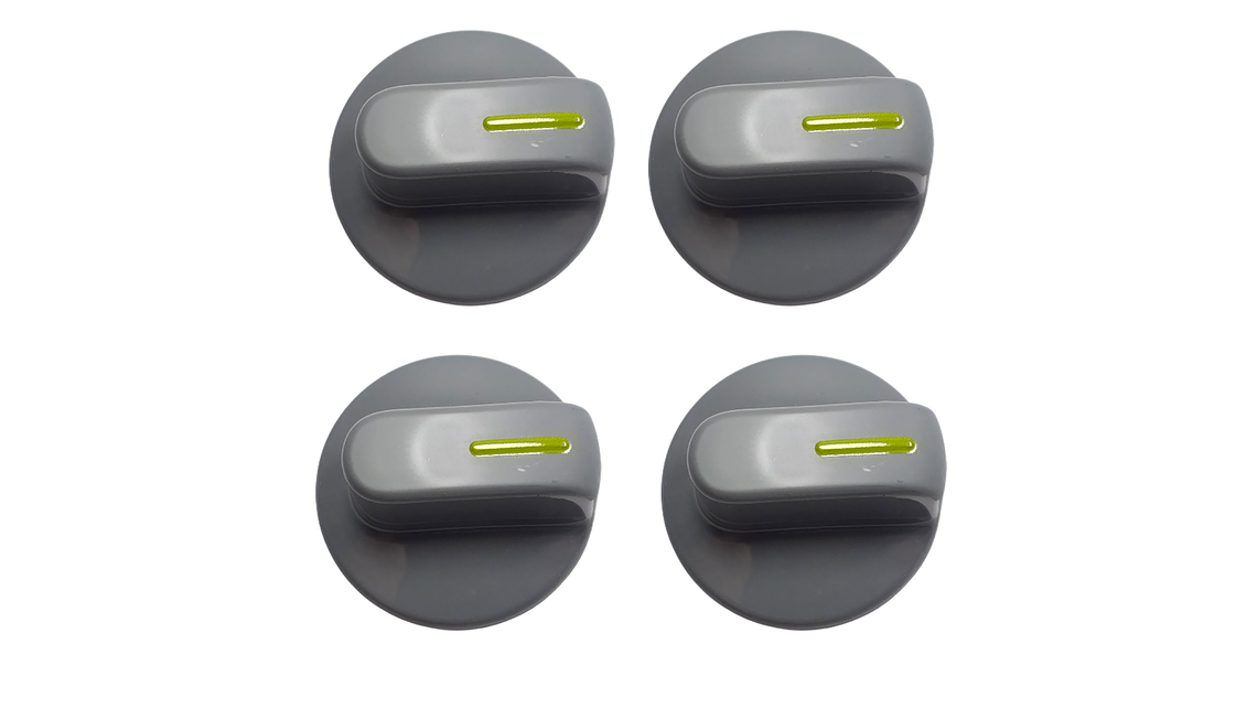 Perilla X4 Cora Frontal Gris-Verde Para Estufa Haceb  1