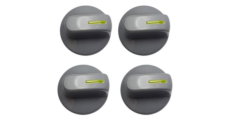 Perilla X4 Cora Frontal Gris-Verde Para Estufa Haceb  1