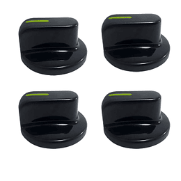 Repuesto Estufa Haceb Perilla X4 Cora Frontal Negro-Verde