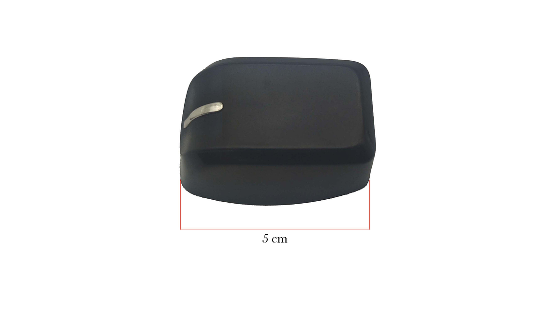 Perilla Duna Frontal Negro-plata X4 Para Estufa Haceb  3