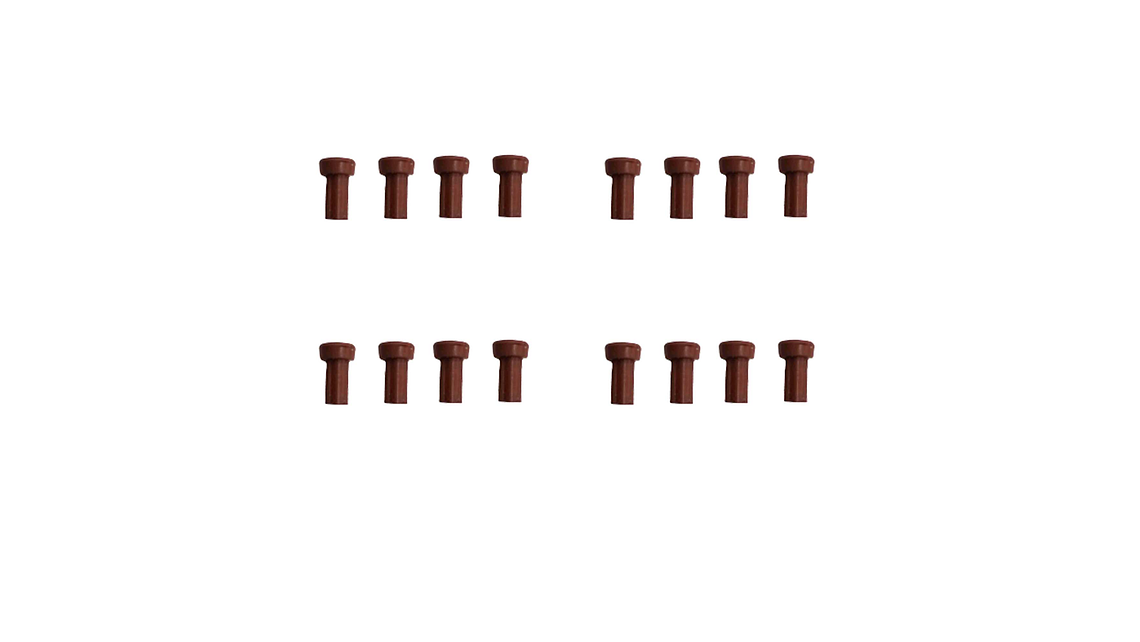 Pata Parrilla Original 4 Juegos X 4 Unidades Para Estufa Haceb  1