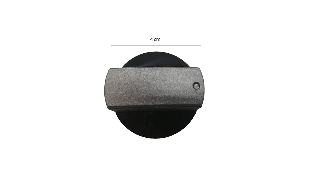 Perilla X4 Frontal Negro-Gris Para Estufa Haceb  2