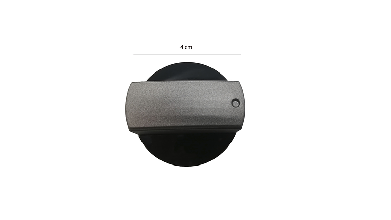 Perilla X4 Frontal Negro-Gris Para Estufa Haceb  2
